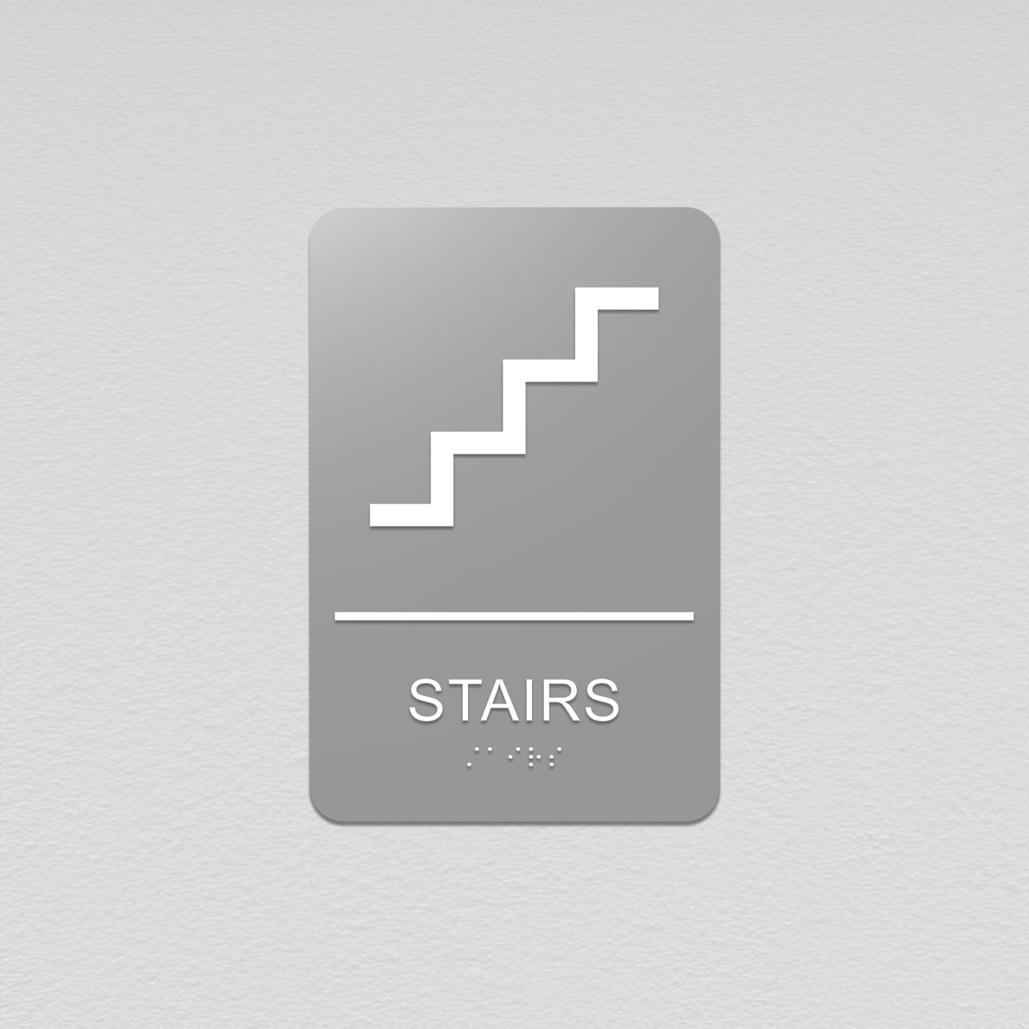 ADA Compliant Stair Signs